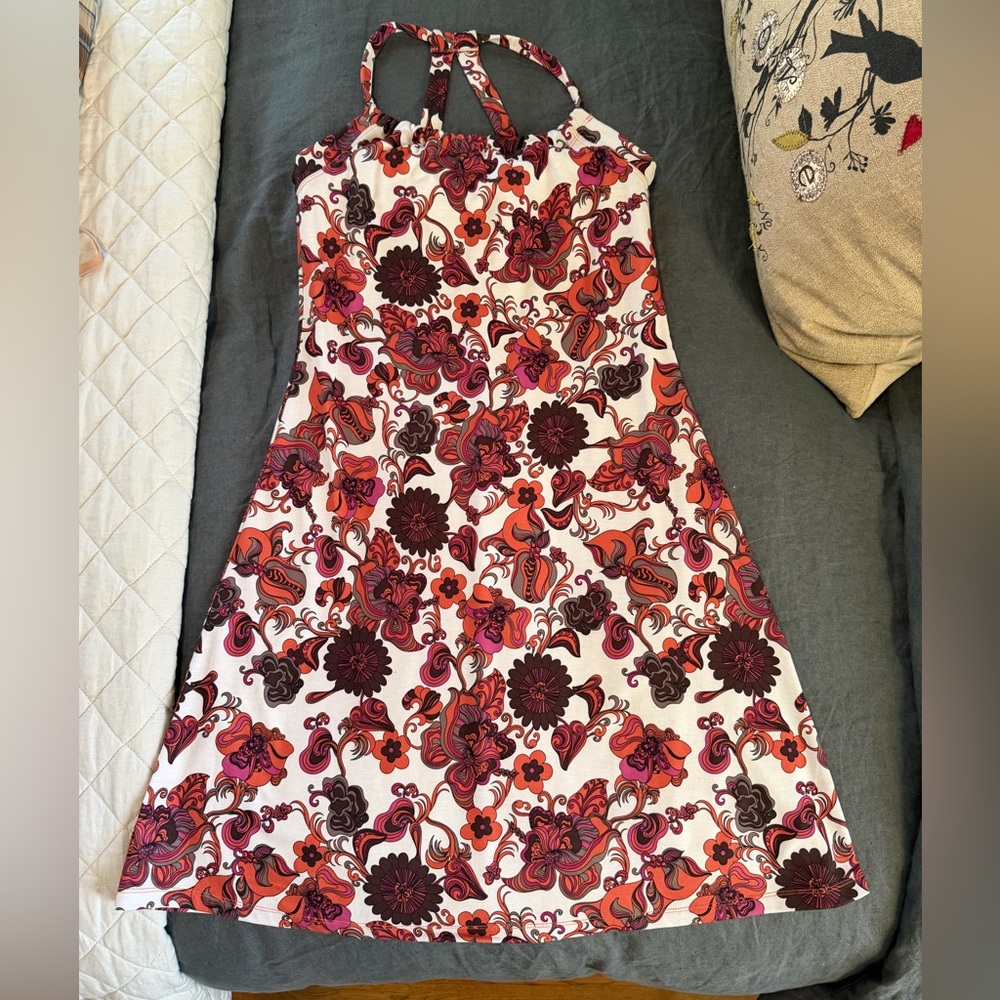 Prana Multicolor Floral Dress